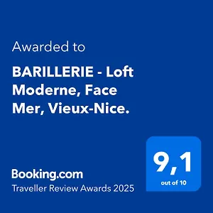 Apartment Barillerie - Loft Moderne, Face Mer, Vieux-nice., Nice